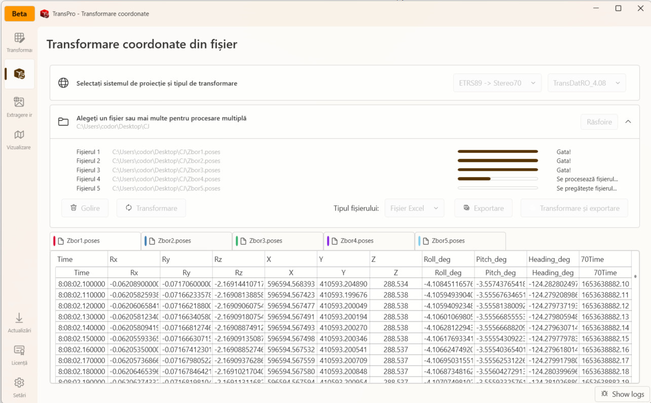 TransPro App Preview
